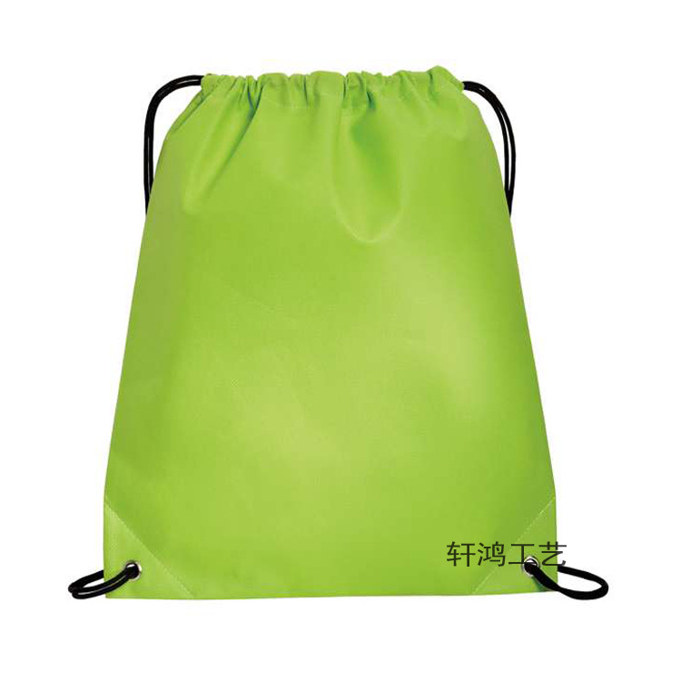 专业定制无纺布培训机构书包 无纺布束口双肩背包 不织布拉绳背袋