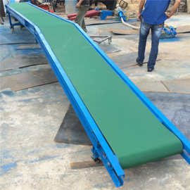 水平带式输送机 砂石粉料皮带输送机 爬坡带式输送机图片