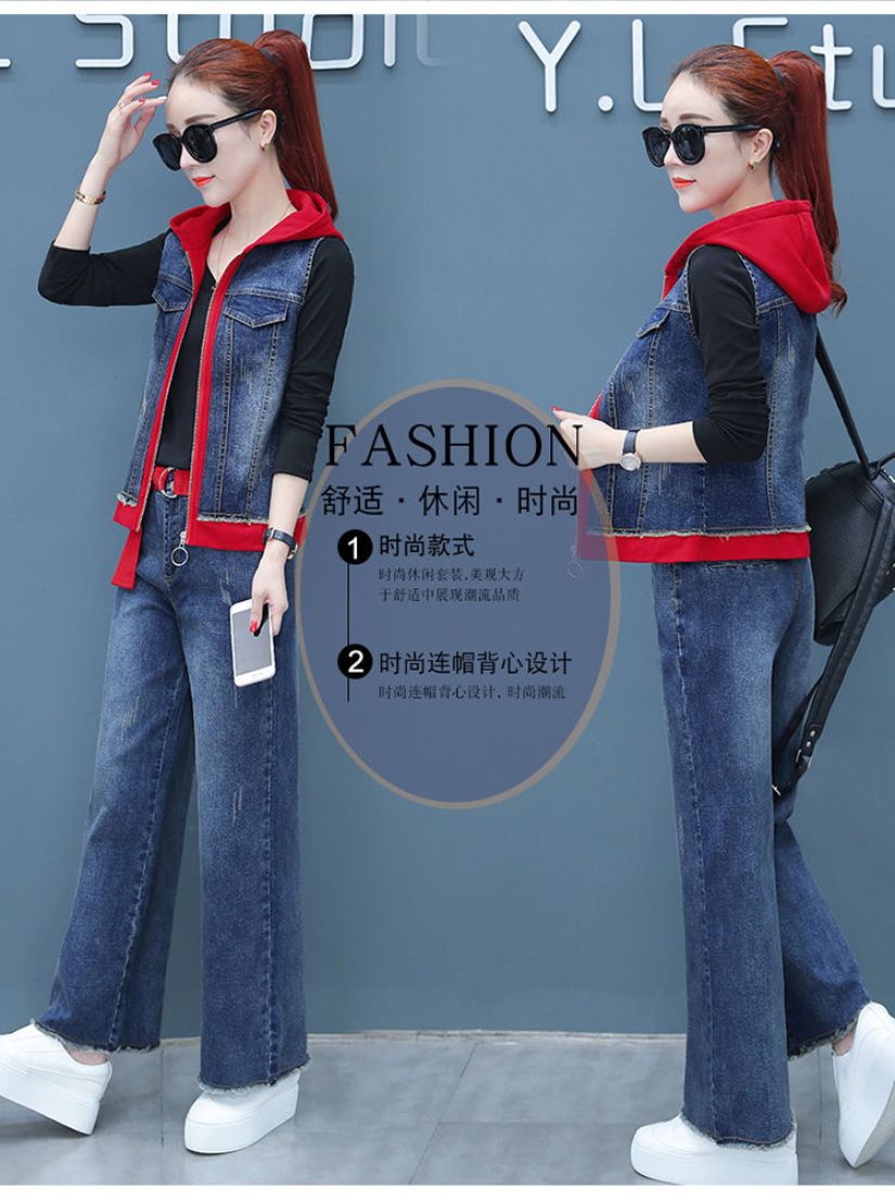 Gilet femme en Denim coton - Ref 3316771 Image 7