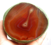 水胆玛瑙原石手把件 淘宝地摊热卖玛瑙水胆小摆件 玉石工品批发