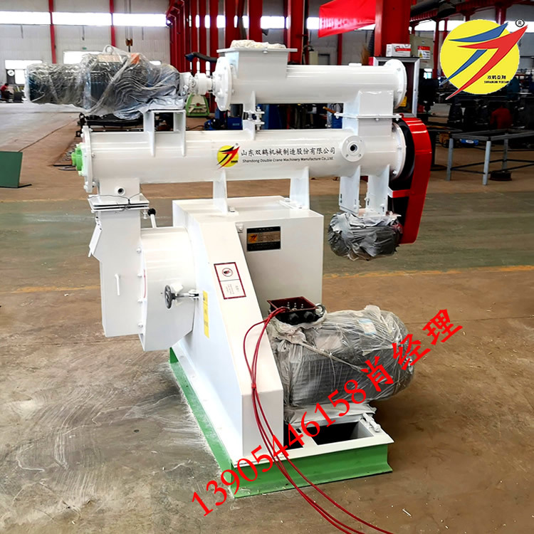 牛羊饲料颗粒机 玉米环模造粒成套机器 家禽养殖饲料加工设备