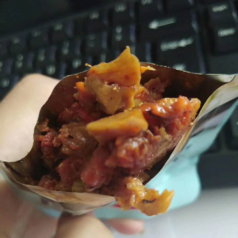 哈里巴巴炭烤扇贝即食微辣扇贝丁独立包装批发山东特产海味小吃