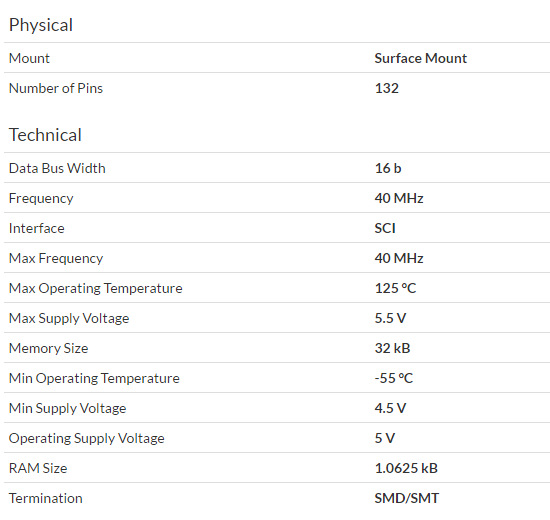集成电路SMJ320F240HFPM40