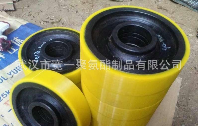 供应湖北荆州自动化设备用胶轮包胶，滚轮包胶