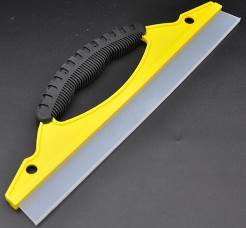 Silicone water scraper for car front windshield, straight-line wiper blade, D-shaped silicone scraper, water-repelling blade, water-dividing knife