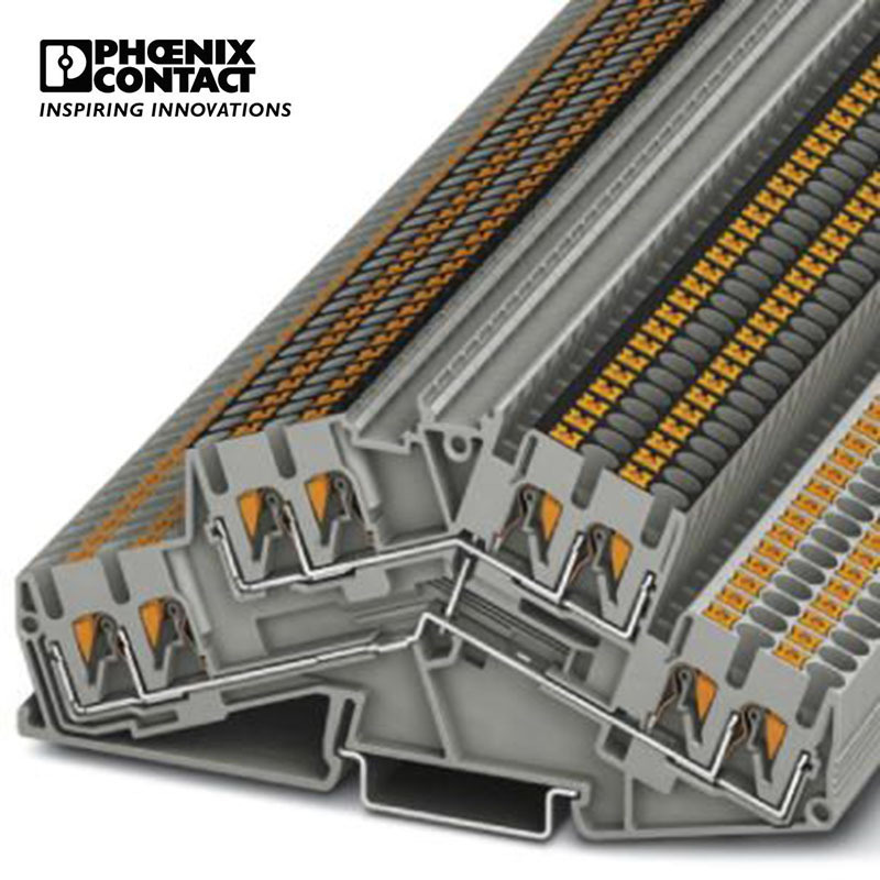 菲尼克斯端子双层端子2.5平方直插式连接 PTTBS 2,5-QUATTRO-PV