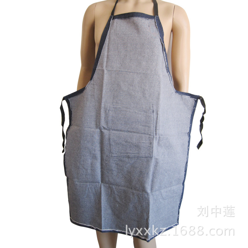 牛仔围裙反面01