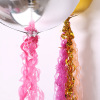 Balloon, decorations with tassels, hair band, pendant