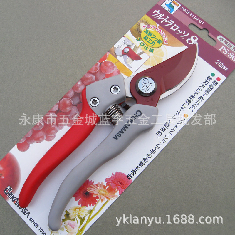 日本近正大嘴鸟修枝剪刀8G 园艺剪刀树枝剪整枝剪园林剪刀工具