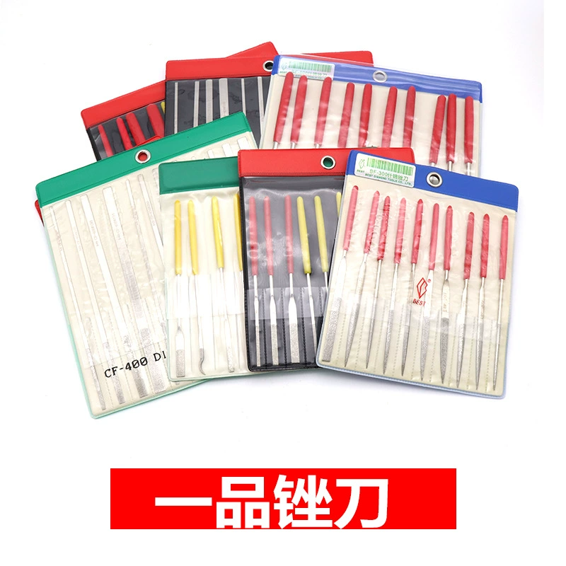 Продукт сплава файл алмазный напильник набор ножей Алмаз Большой плоский косой напильник в форме сплава файл плесень нефрит