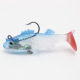 Soft Paddle Tail Fishing Lures Fresh Water Bass Swimbait Tackle Gear