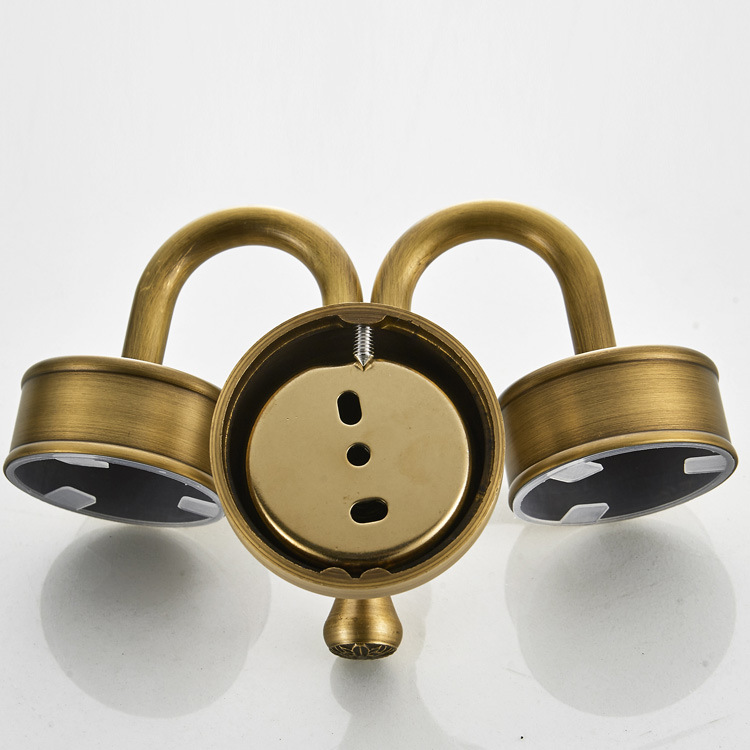 F8308 古铜色双杯架漱口杯架批发生产外贸卫浴五金挂件(6