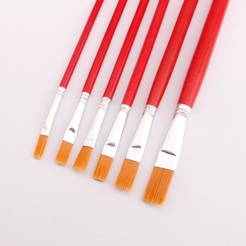 Yizhixing nylon oil paint pen red stick gouache watercolor brush pen art pigment pen painting row pen oil paint pen
