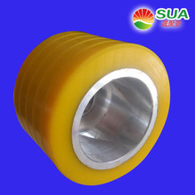 印刷機紙箱機械配件 PU膠輪包膠輪 工業聚氨酯腳輪 聚氨酯包膠輪