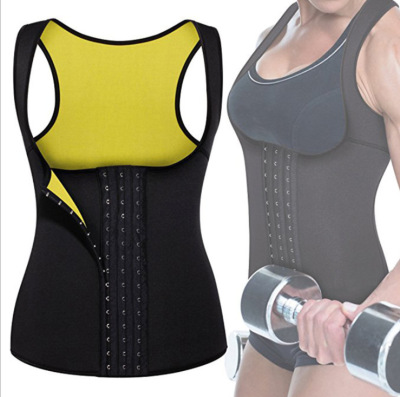 Europe and America Selling Female models shape Breast care vest Cross border court Corset Neoprene Abdomen clothing