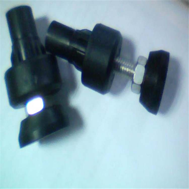 塑胶件金属螺杆可调节脚杯，精益管脚杯，线棒脚杯