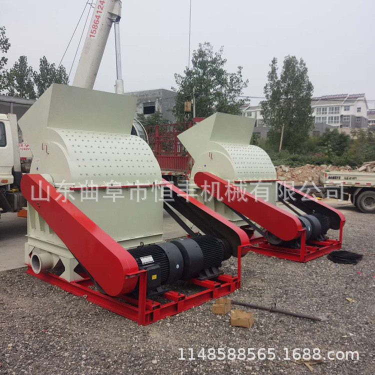 板皮锯末加工机械 干湿树枝粉碎 800秸秆木片锯末粉碎机