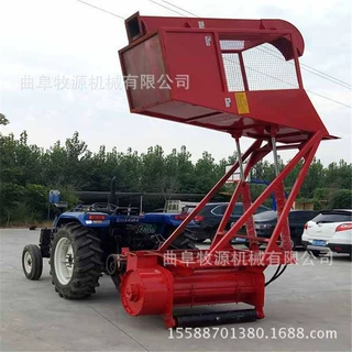 厂家供应拖拉机后置式秸秆回收机   站立秸秆青储收割回收机价格