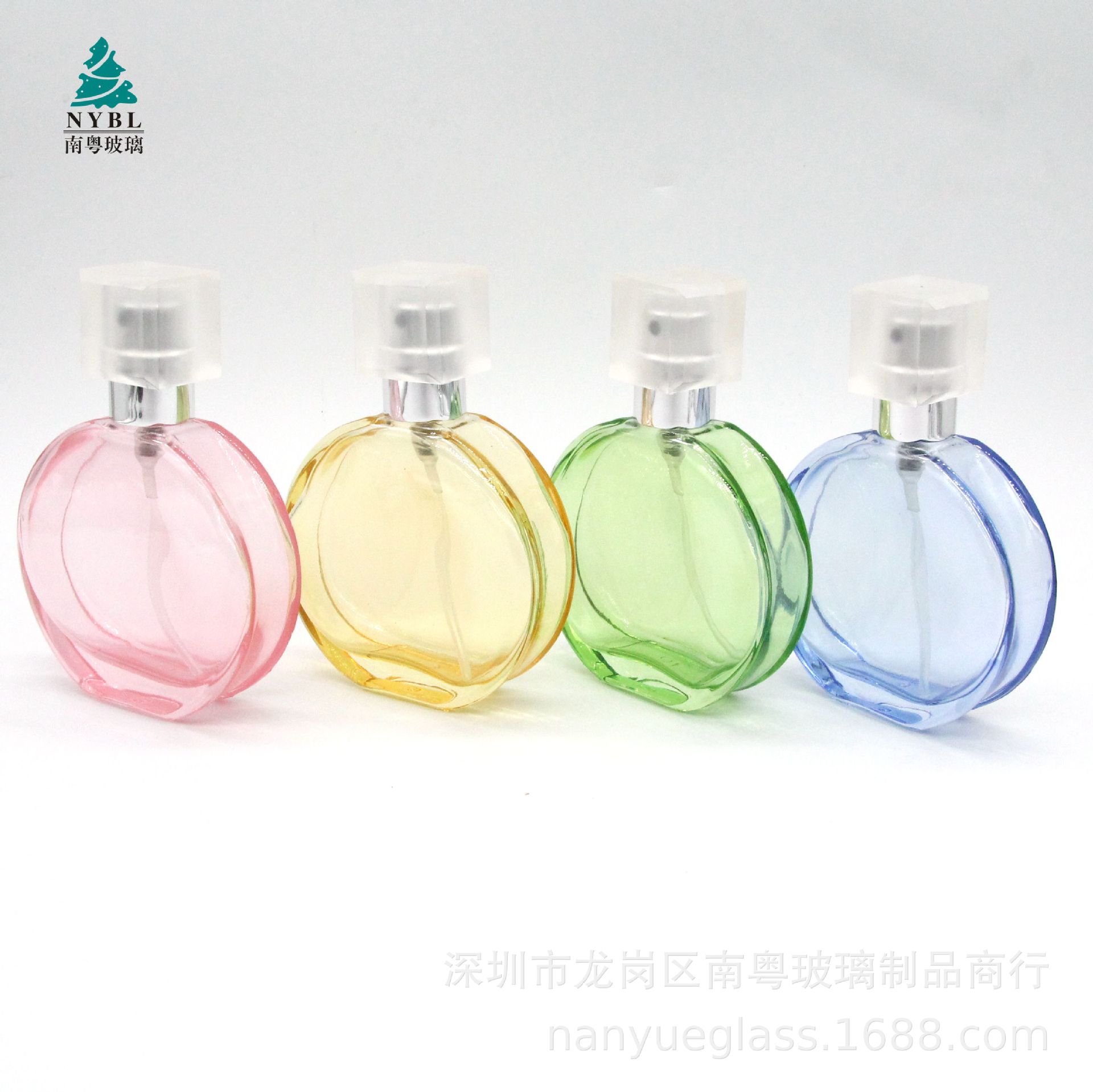 香水瓶 女士香水瓶 高档香水瓶 30ml香水瓶  扁圆瓶30ml