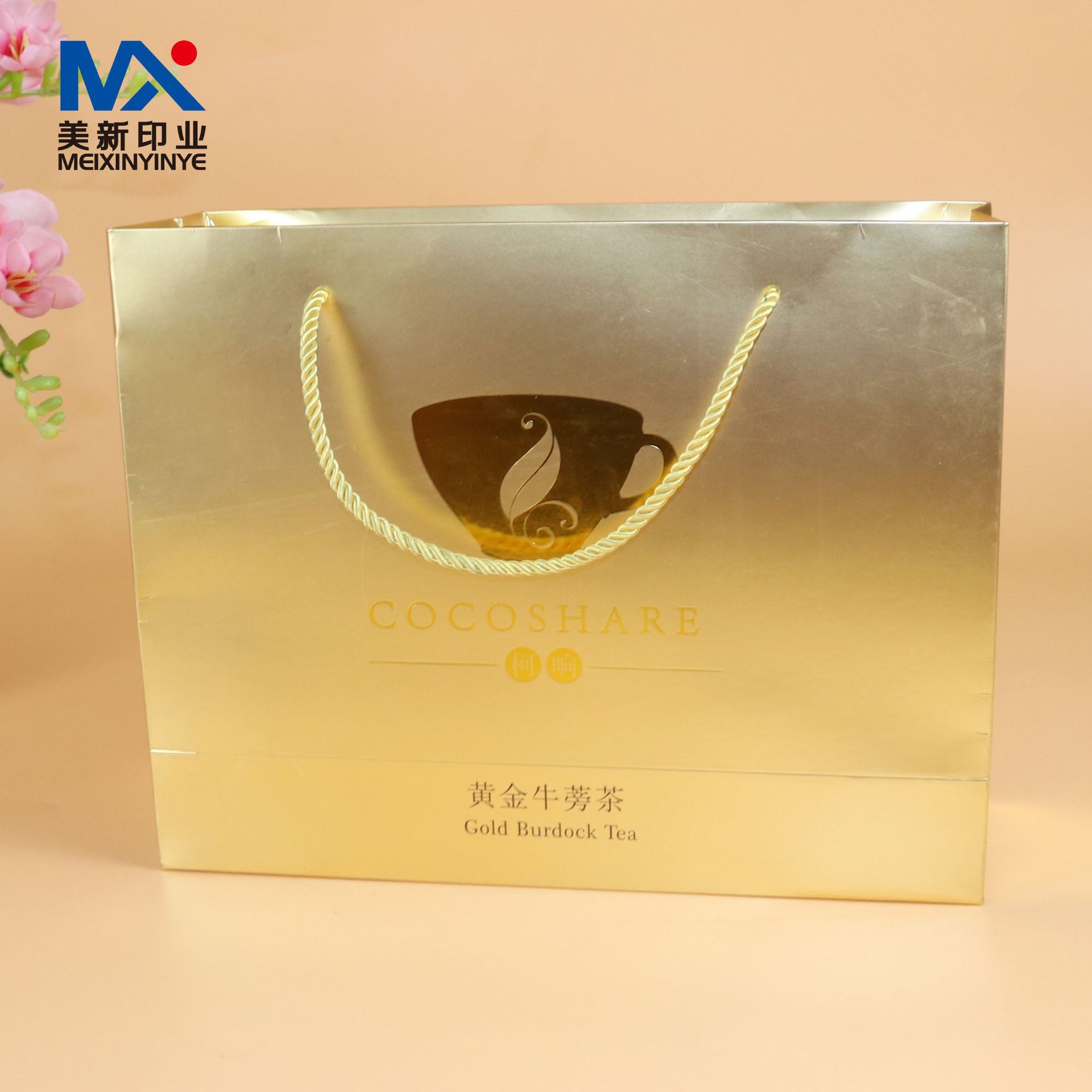 定做手提袋礼品袋 环保服装购物袋厂家定制包装袋印刷烫金logo