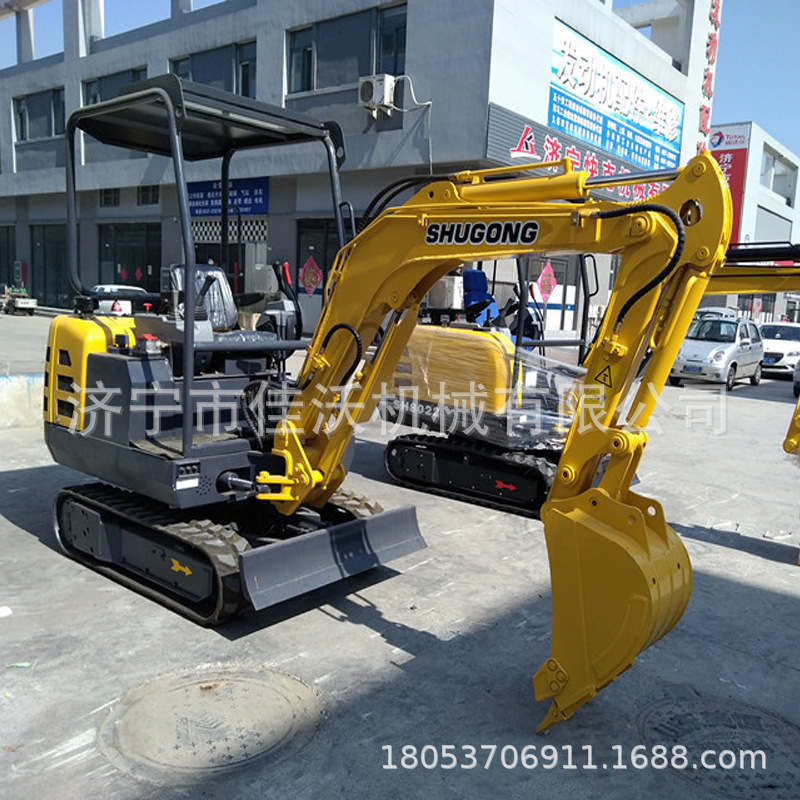 多功能果园小型挖机   小挖机  迷你微型挖掘机