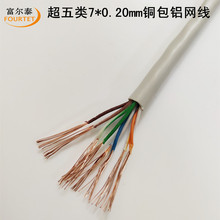 �����7*0.20mm�~���X�W�� CAT5E UTP 24AWG ��������ξW�j��