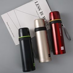 Wenbo Creative Design Stainless Steel Bullet-Shape Thermos Mug Gift | Portable Sports Cup & Insulated Water Bottle