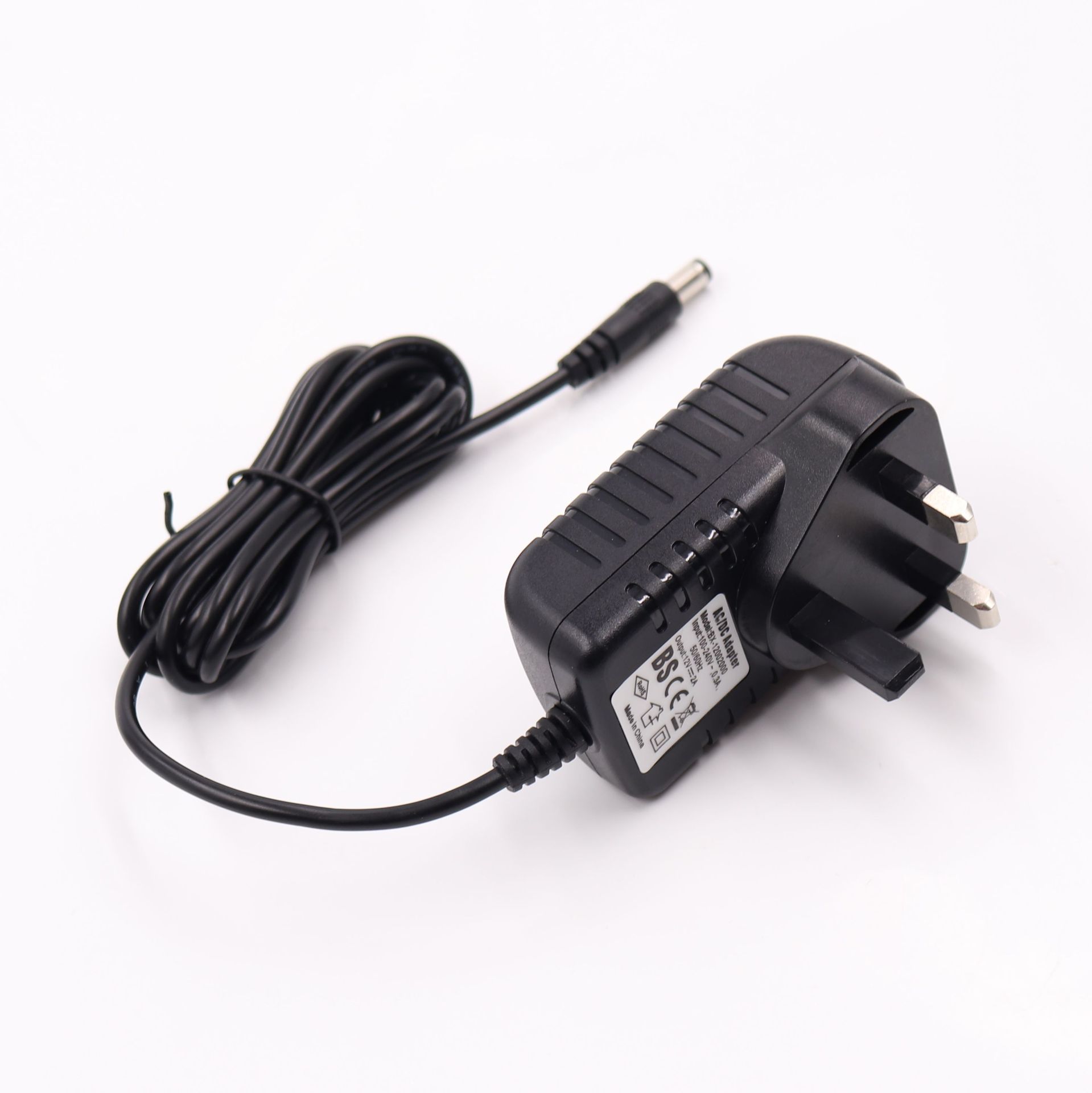 BS认证12V1A电源适配器 配感应小夜灯开关电源