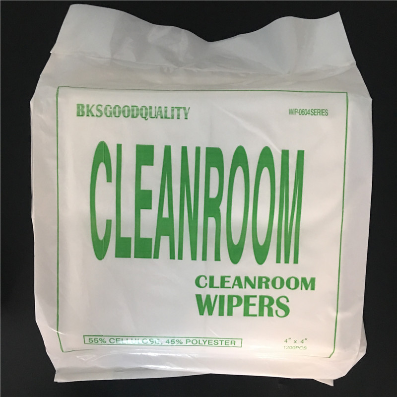 厂家批发0604无尘擦拭纸 4寸工业除尘擦拭纸 擦拭吸油吸水 1200片