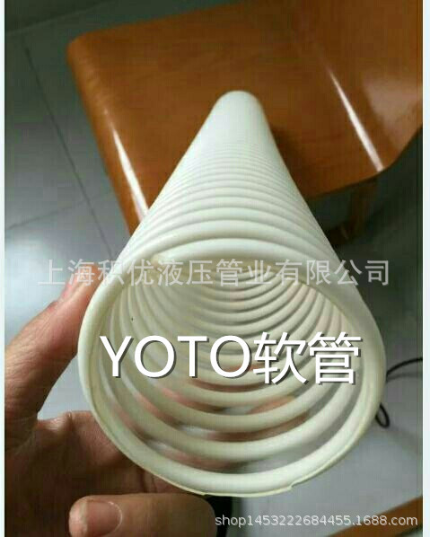 防静电塑料颗粒输送管DN50mmpu塑筋波纹管耐磨抽砂管厂家直销