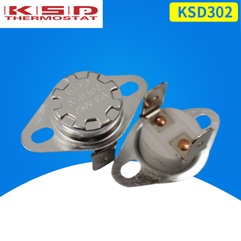 KSD302 Ceramic Thermostat 40 ℃ ~200 ℃ Temperature control switch