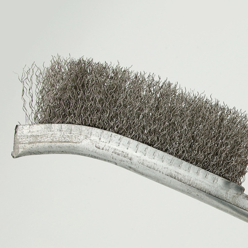 Wholesale knife-shaped metal surface rust removal cleaning brush, knife-shaped wire brush, wire brush polishing manufacturer direct supply