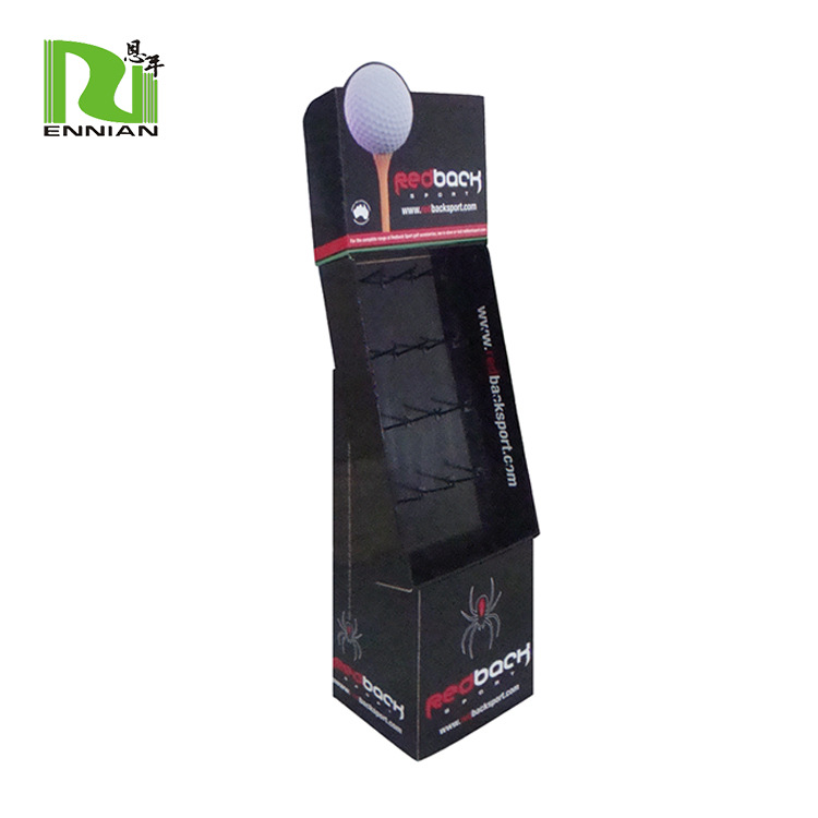 高尔夫球用品球类展示架纸货架可折叠多功能环保环保可折叠便携