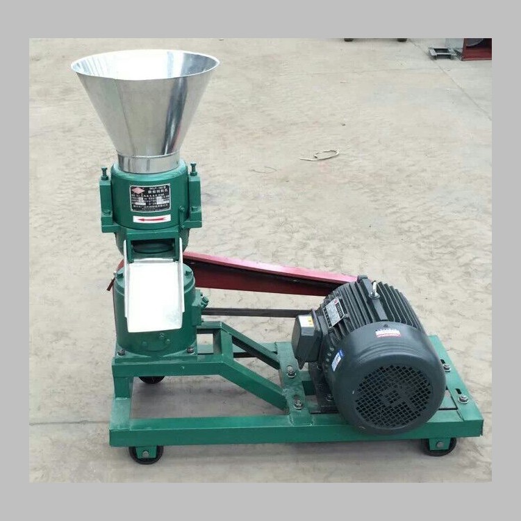 大中小型饲料造粒机 水产养殖设备颗粒压制机 济宁牛羊鱼饲料机畜