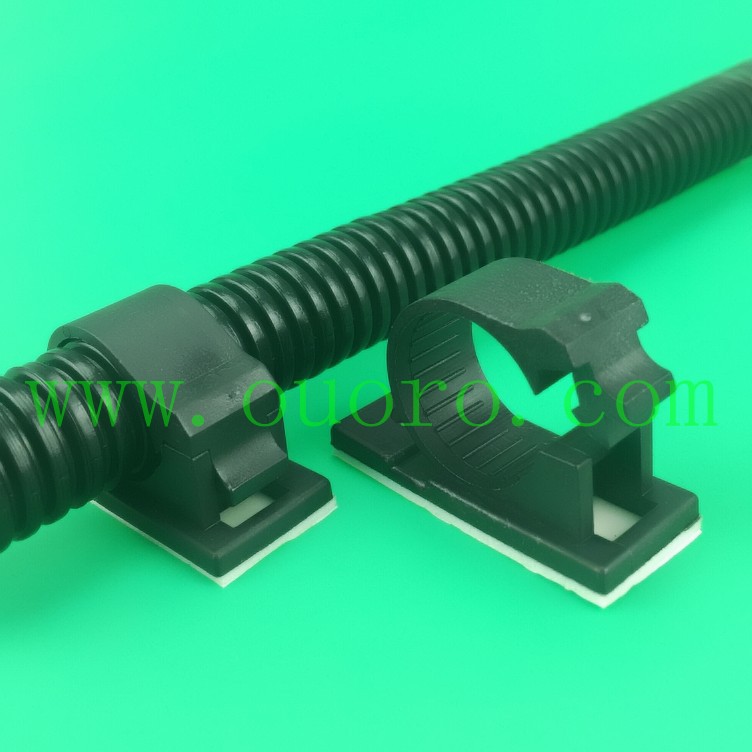 【欧润】OR-10J黏式配线固定座粘贴式固定座100只