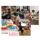 Lego, детский конструктор, универсальные строительные кубики, пластиковая игрушка для детского сада, комплект, мелкие частицы