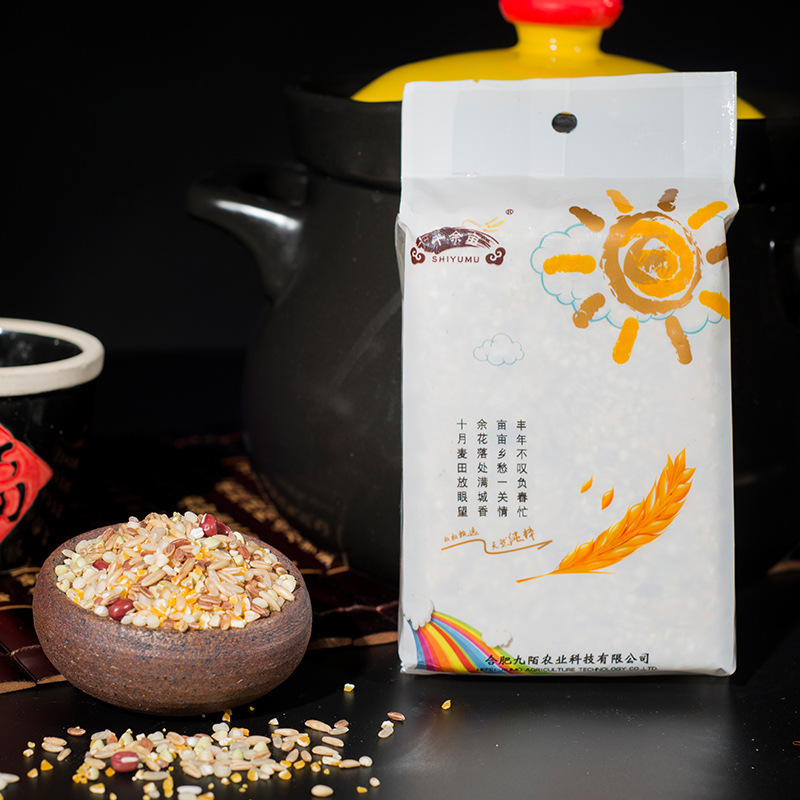 十余亩 七彩什锦粥 五谷杂粮八宝粥原料 杂粮养生粥 杂粮批发