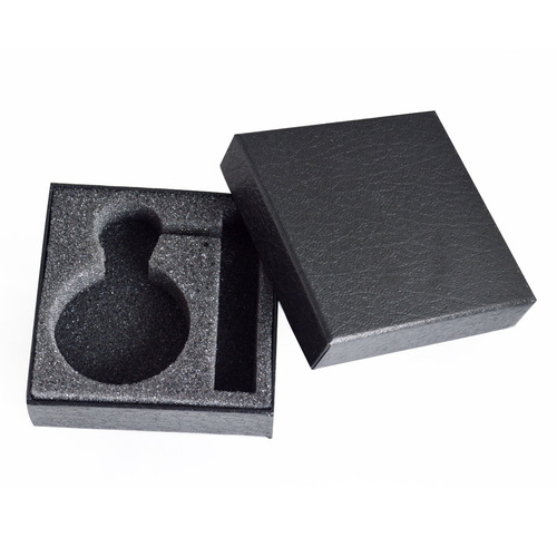 Boshiya pocket watch box black paper pocket watch box packaging can be gilded silver logo pocket watch packaging box