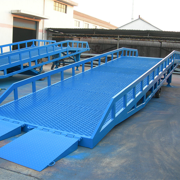 登車橋 移動式登車橋裝卸平台 集裝箱卸貨平台 高度液壓調節版