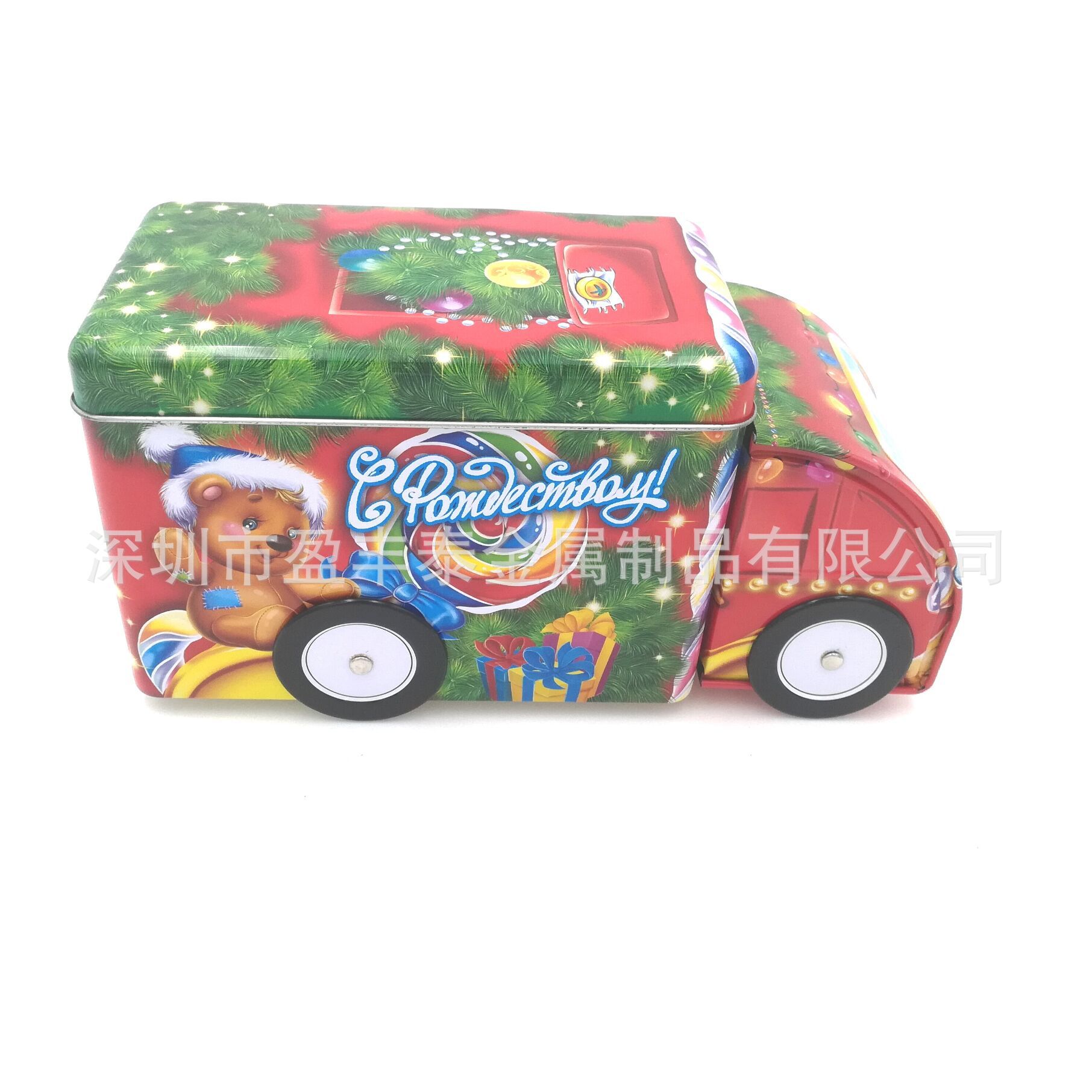 厂家直销汽车形马口铁盒车形礼品罐车罐零食果仁坚果干果分装密封