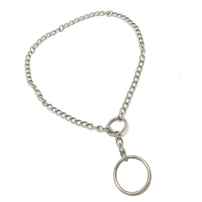 厂家直销现货宠物用品颈圈小中型犬训狗链宠物脖圈猫狗项圈30cm