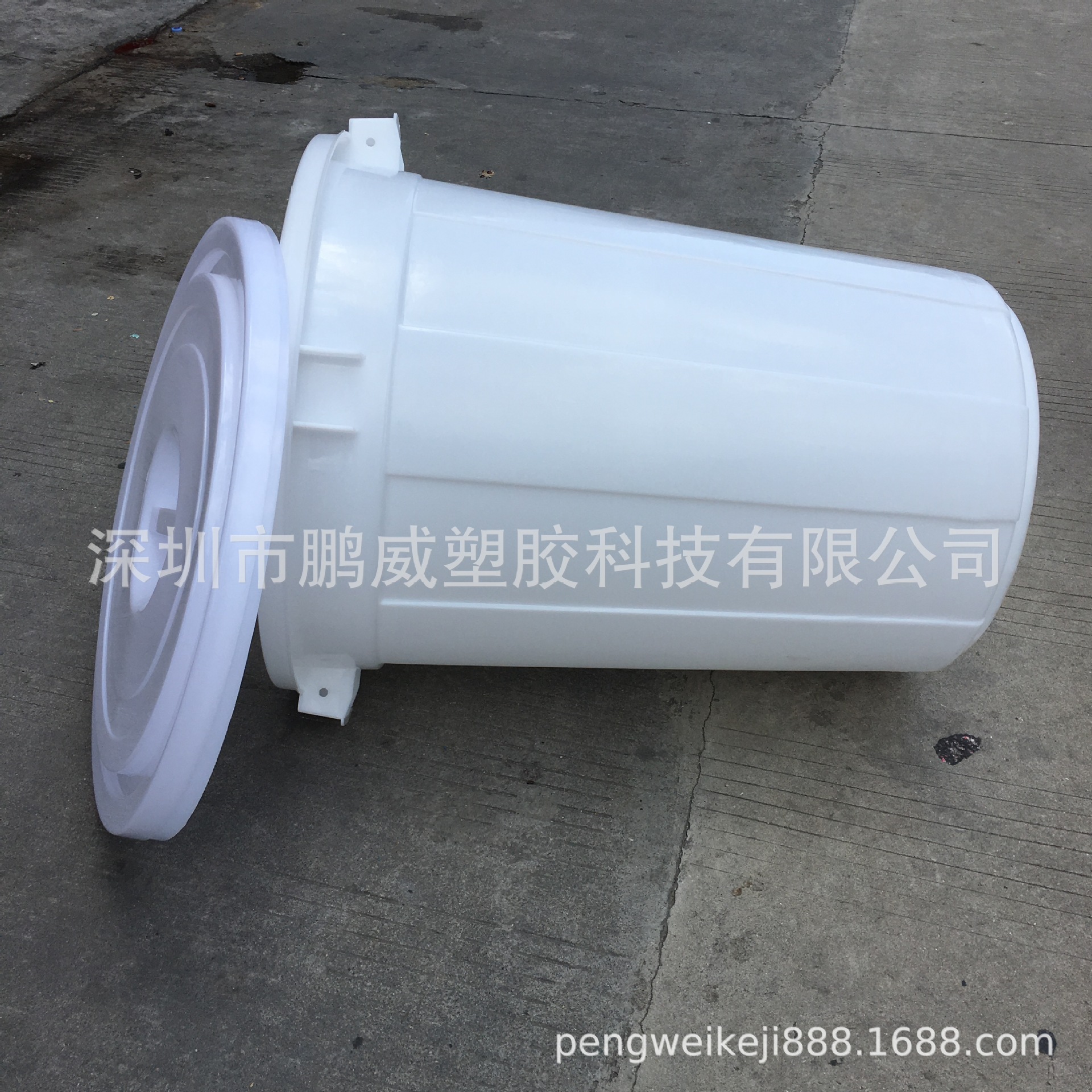 供应湛江食品级200升大白桶 工厂通用液化储存桶 废油耐酸碱圆桶