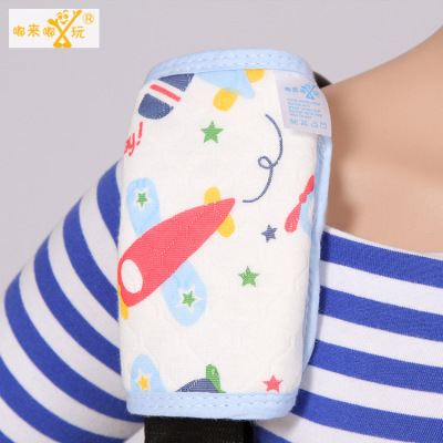 嬰兒用品跨境貨源嬰幼兒寶寶口水巾吮吸帶寶寶棉質圍嘴背帶口水巾