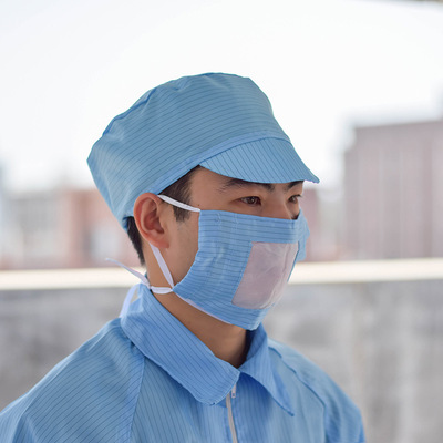 Manufactor Direct selling Anti-static Clean Mask stripe dustproof Mask Bandage-style Industry Mask customized Selling