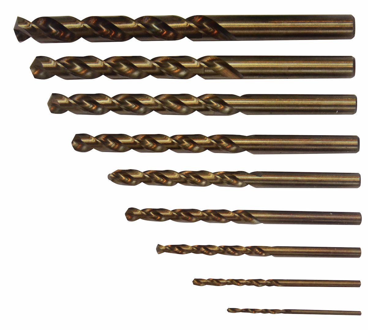 52325 10件套直柄含钴麻花钻2.5MM