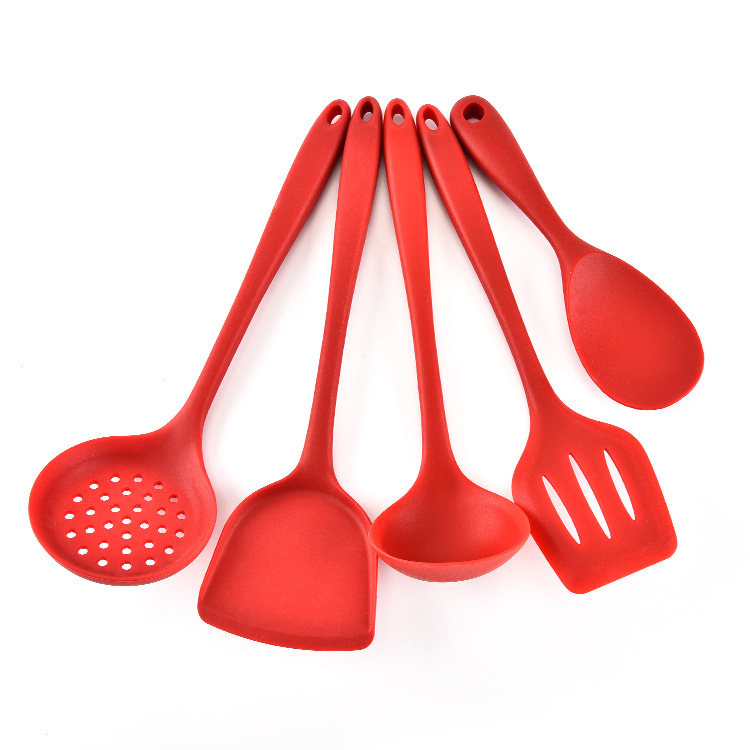 Silicone Kitchen Spatula Set with Non-Stick Pot Suite 3