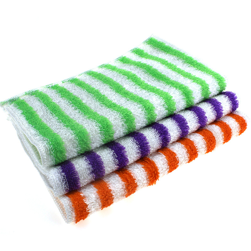Nanzhu Brand 30*27 Large Colored Dishwashing Towel, Plant Fiber Kitchen Cleaning Cloth, Refreshing and Non-Greasy