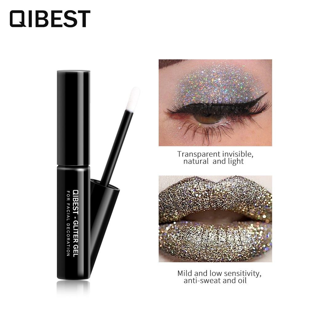 Glitter Gel Eyeshadow High Pigment Natural Sparkling Makeup_voghion.com