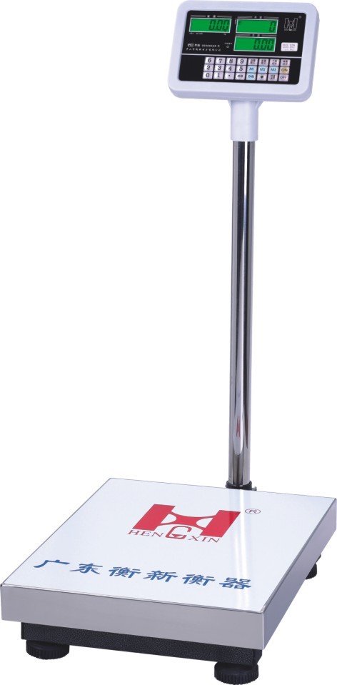 衡新300kg\10G工业级电子计数台秤生产车间用电子计数秤