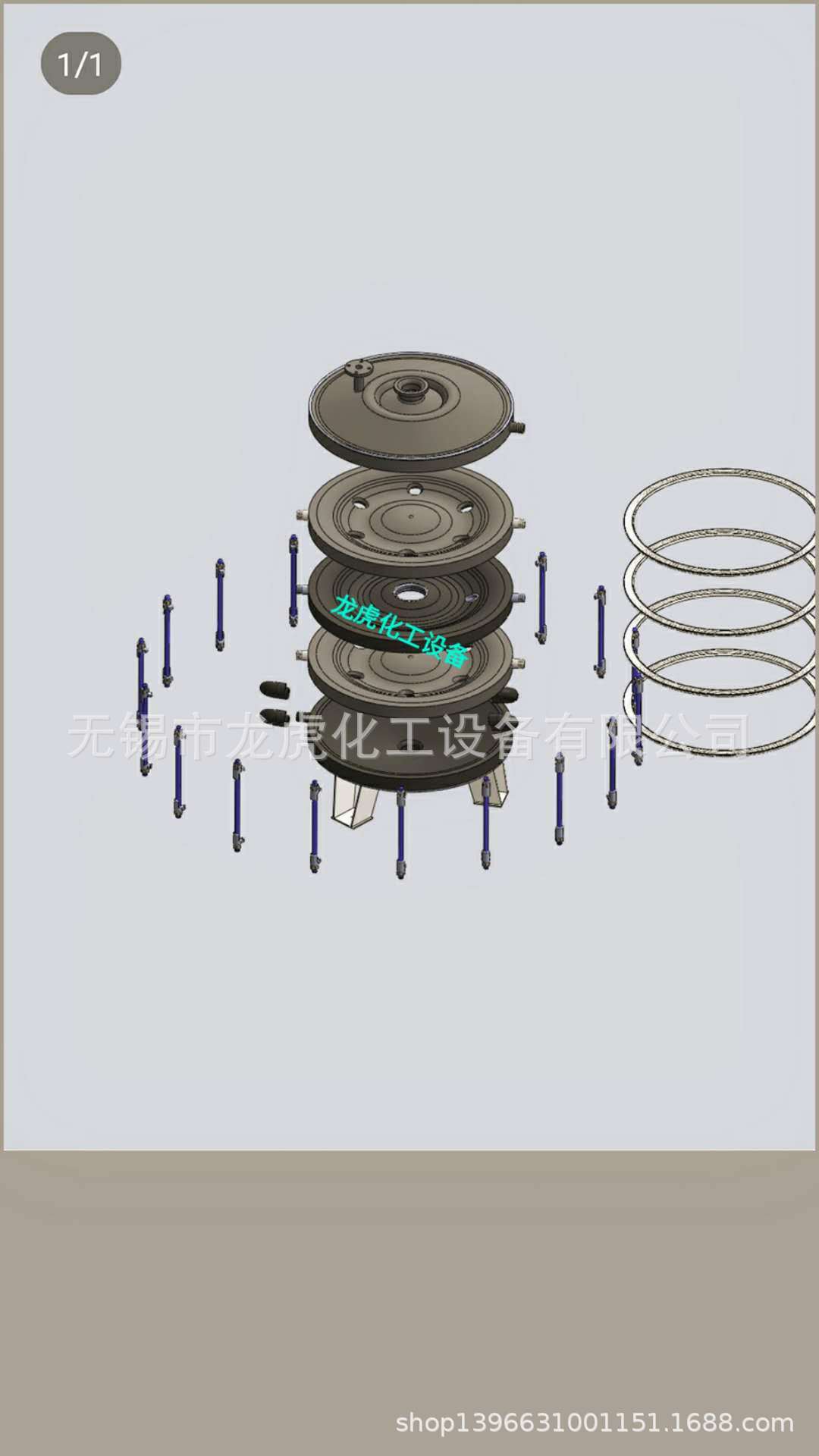厂家直销新型多孔搪瓷片式冷凝器
